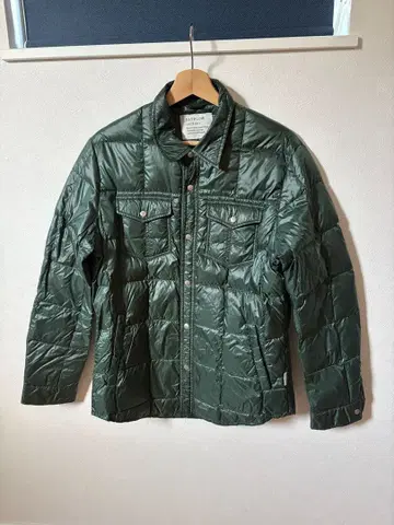 BAYFLOW 그린 다운 자켓