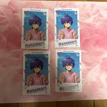 스토푸리 STPR Family 포토 카드 나나모리. 4장 세트