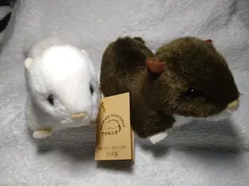 야마네 공방 이이즈나 봉제 인형 여름털 & 겨울털 2세트