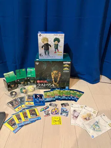 나의 히어로 아카데미아 제일복권 세트 라스트 원상, E상, H상 3