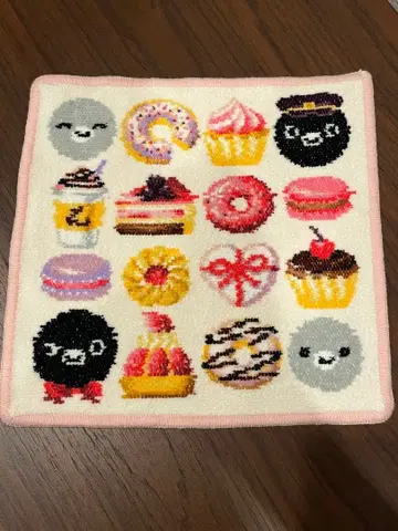 레어 페이러 Suica의 펭귄 손수건 25 x 25 미사용 새상품