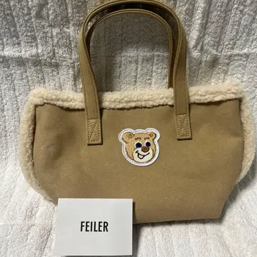 FEILER 페이러 올드 테디 와펜 보아 토트백