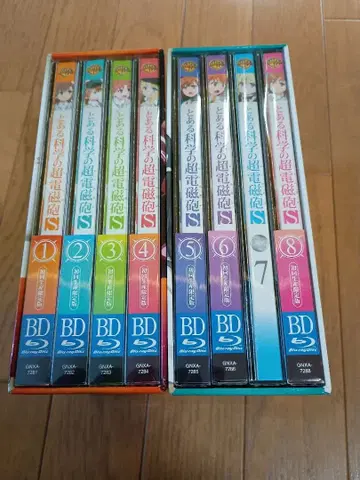 어떤 과학의 초전자포 S Blu-ray 전권 세트 BOX 포함