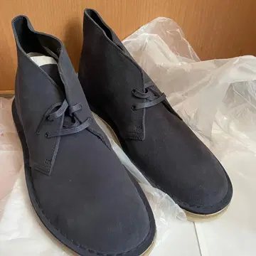 CLARKS ORIGINALS 네이비 신발 디저트 부츠 uk7.5
