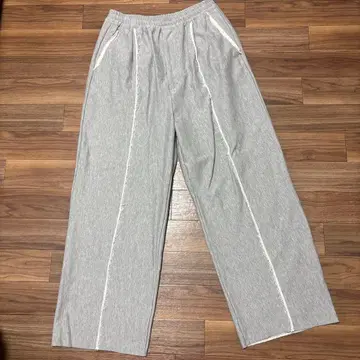 크러쉬 맨투맨 프라임 와이드 핀턱 이지 팬츠