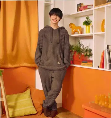 엽서 포함 PEACH JOHN 마츠시마 소 휘핑 리브 파자마 사이즈 3