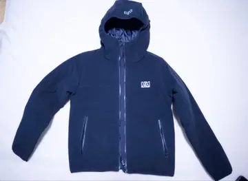 HH 후드 부착 플리스 자켓 네이비