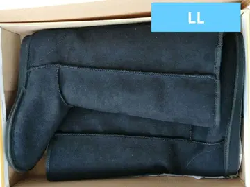 새상품 무스탕 롱 부츠 보아 부츠 블랙 LL 방한 스노우 부츠