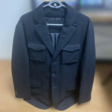 구제 블랙 테일러드 자켓