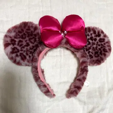 디즈니 레오파드 패턴 머리띠