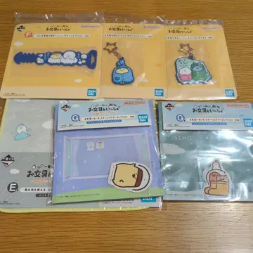 제일복권 오분구토잇쇼 E상 F상 G상 6종 세트