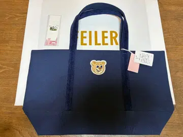 페이러 올드 테디 와펜 토트백 대 네이비 택 포함 새상품