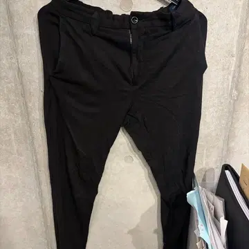 [ 중고 ] 인코텍스 블랙 슬림핏 슬랙스