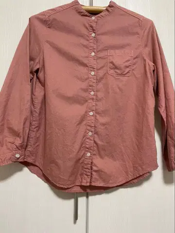 SUN VALLE Y 선밸리 긴팔 셔츠 블라우스 핑크 M