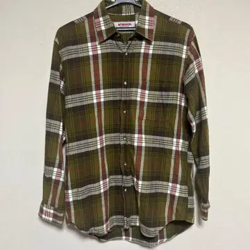 M'GREGOR 90s 체크 무늬 플란넬 셔츠 M 사이즈