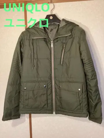 신년 세일 가격 (미사용) 유니클로 올리브 그린 후드 부착 자켓