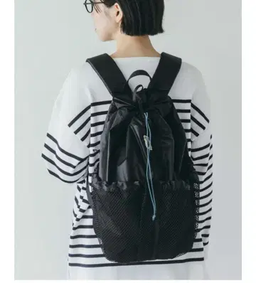 새상품급 코브 마스터 나일론 백팩 블랙 프릭스스토어 레리움 빔즈 보이