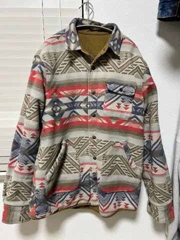 네이티브 무늬 자켓 리버서블!