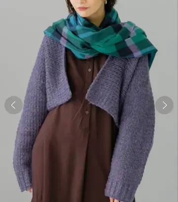 KBF 로우 게이지 숏 니트 가디건