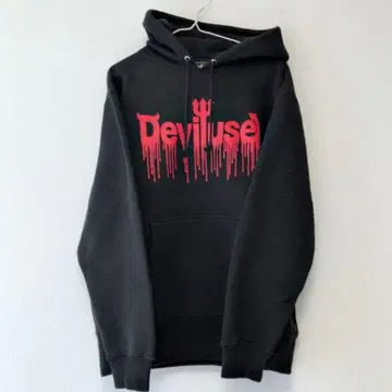 새상품급 Deviluse Blood 풀오버 후드티 속기모 L사이즈