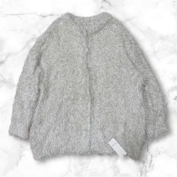 COCODEAL 코코딜 라메 컬 페더 2WAY 니트 가디건