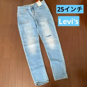Levi's 스트레이트 데님 25인치 M WARM 웜 라이트 블루