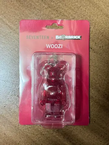 SEVENTEEN x BE@RBRICK WOOZI 키링
