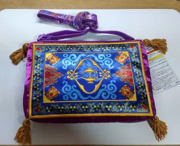 알라딘 마법 양탄자 자수 디자인 숄더백