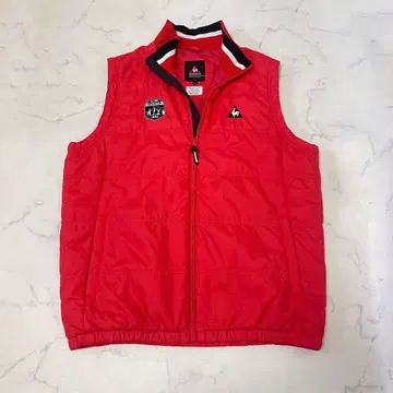 새상품급 르꼬끄 스포르티브 골프웨어 아우터 베스트 충전솜 베스트 LL