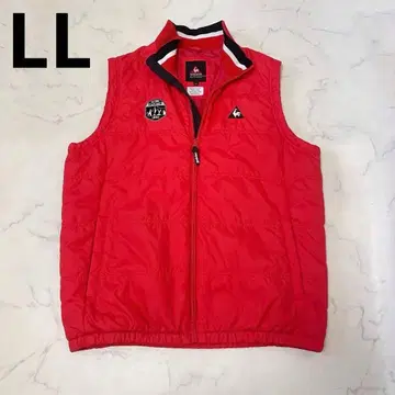 새상품급 르꼬끄 스포르티브 골프웨어 아우터 베스트 충전솜 베스트 LL