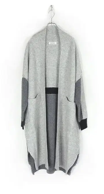 미사용 EN'DAY 엔데이 UN3D 더블스탠다드 24AW 롱 가디건