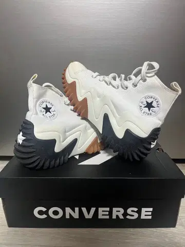 컨버스 란스타 모션 하이컷 화이트