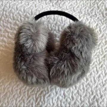 디즈니 리조트 귀도리 귀마개 그레이