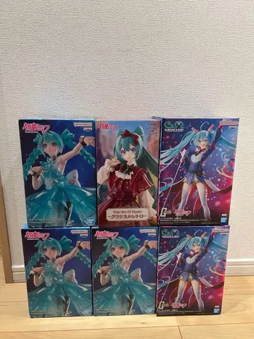 하츠네 미쿠 액션 피규어 6체 세트