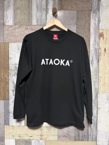 에 가 쨩네루 ATAOKA 블랙 T셔츠 M 사이즈
