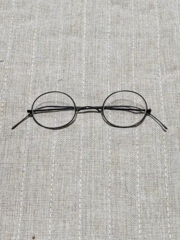 안경 9금 K9 앤티크 야마이치 레트로 검은색 테두리