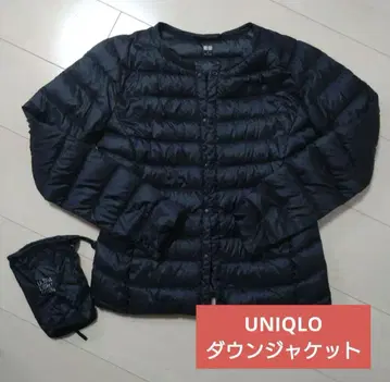 UNIQLO 블랙 다운 자켓 S