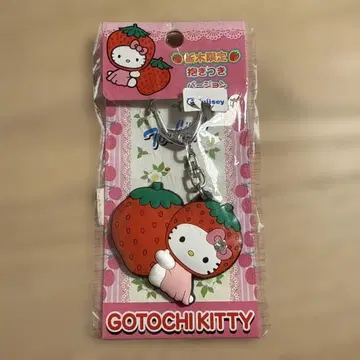 [헤이세이!!] 고토치 키티 딸기 키링 도치기 한정판 2016년
