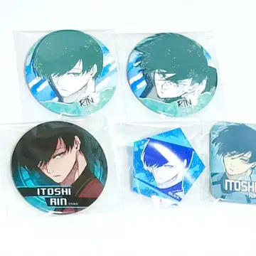 블루 록 이토시 린 당첨 가챠또 럭키 나가카쿠 캔뱃지