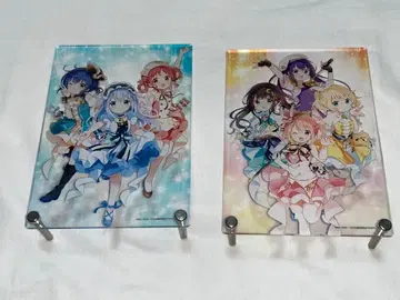 주문은 토끼입니까?? 아크릴 스탠드 2개 세트