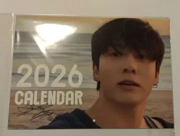 BTS 정국 2026 달력 A4 2026년