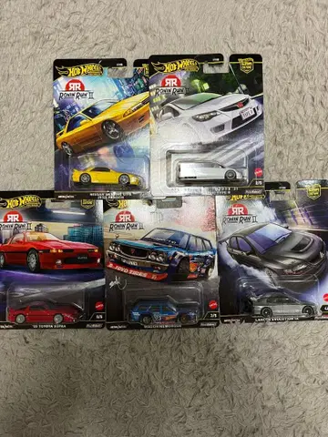 핫휠 카 컬처 로닌 런 2 전 5종 세트 미개봉 새상품