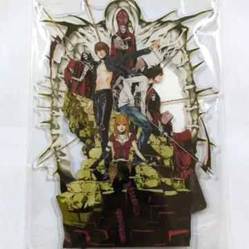 데스노트 럭키 캔뱃지 복권 아크릴 스탠드 야가미 라이토 & L & 미사