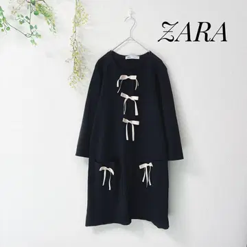 ZARA 자라 니트 리본 원피스 엘레강트 하자품