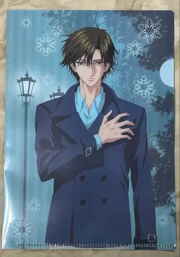 신 테니스의 왕자님 테니프리스트 테즈카 쿠니미츠 겨울 의류 클리어 파일