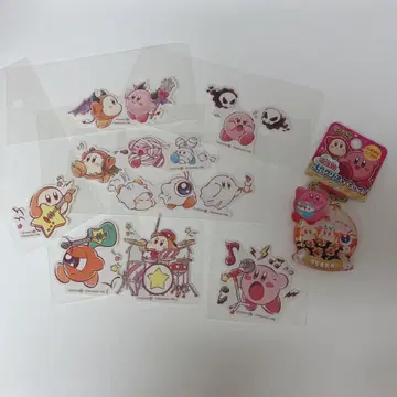 [ 한정품 무료배송 ] 별의 커비 스티커 이츠데모 콜라보