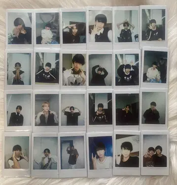 세가세나라 하시즈메 유마 폴라로이드 세트 친필 사인 낙서 있음