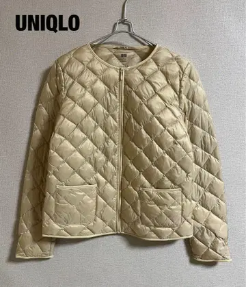 UNIQLO 울트라 라이트 다운 노카라 퀼팅 자켓 M