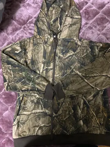 Jungle Storm 리얼트리 후드티 L 사이즈