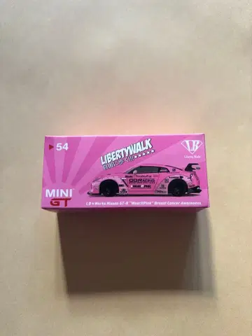 MiNiGT LBworks Nissan GT-R 'WestPink'